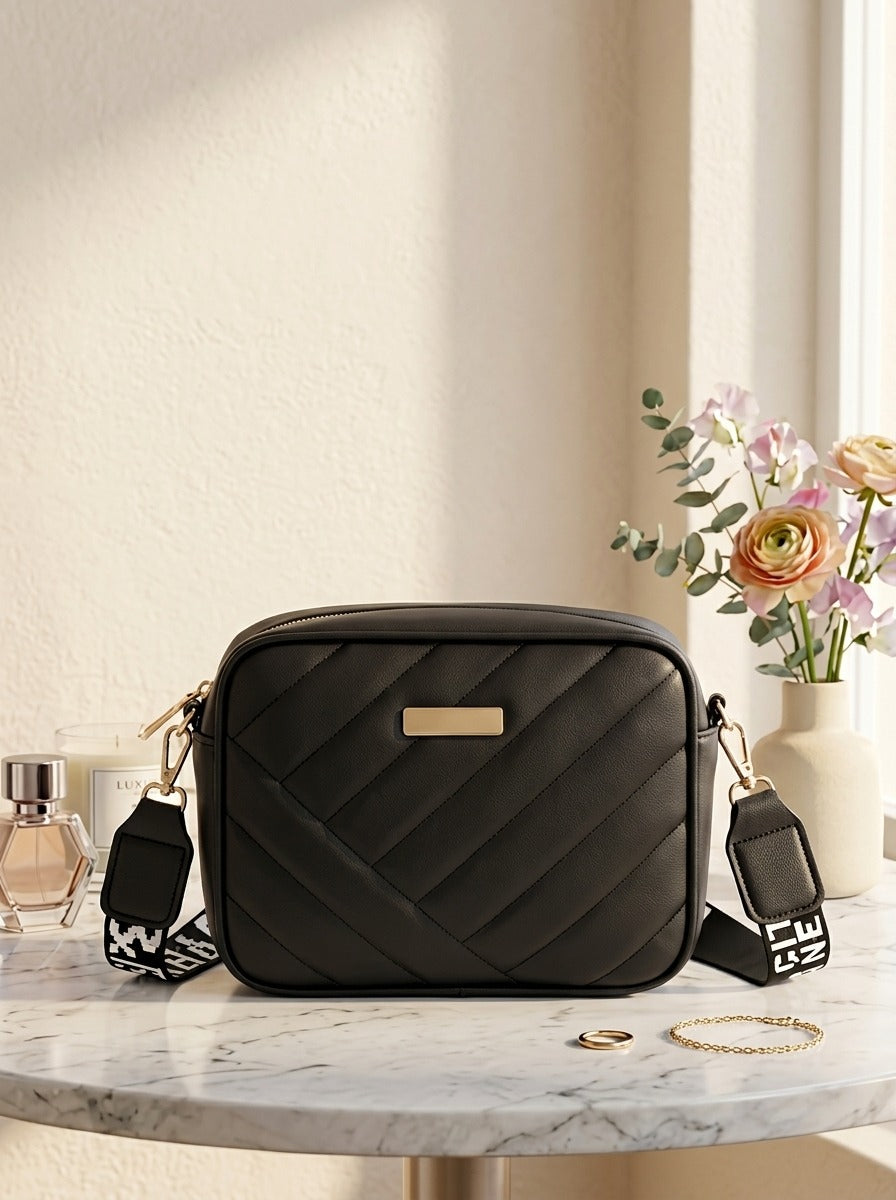 Elorina Luxe Crossbody Bag CAR1 Black