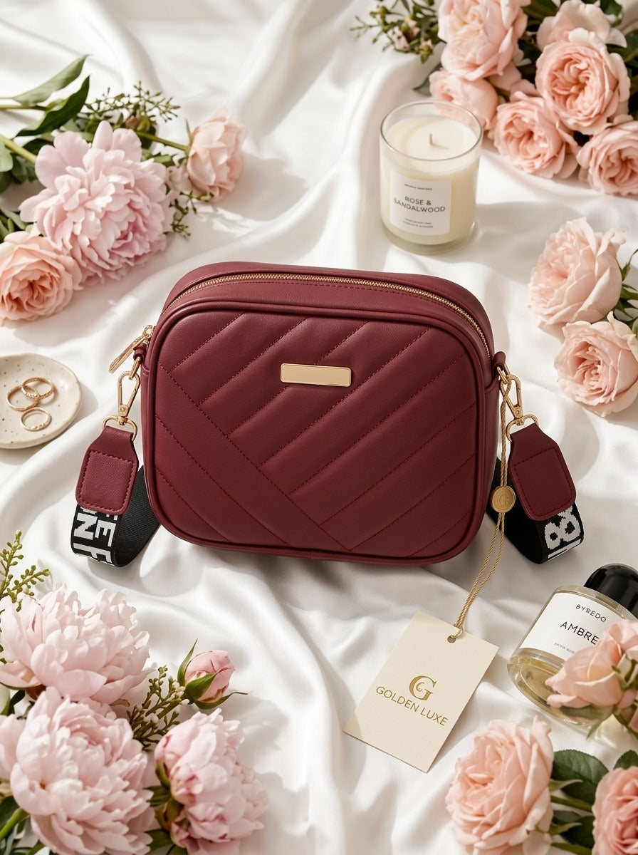 Elorina Luxe Crossbody Bag CAR1 Marron