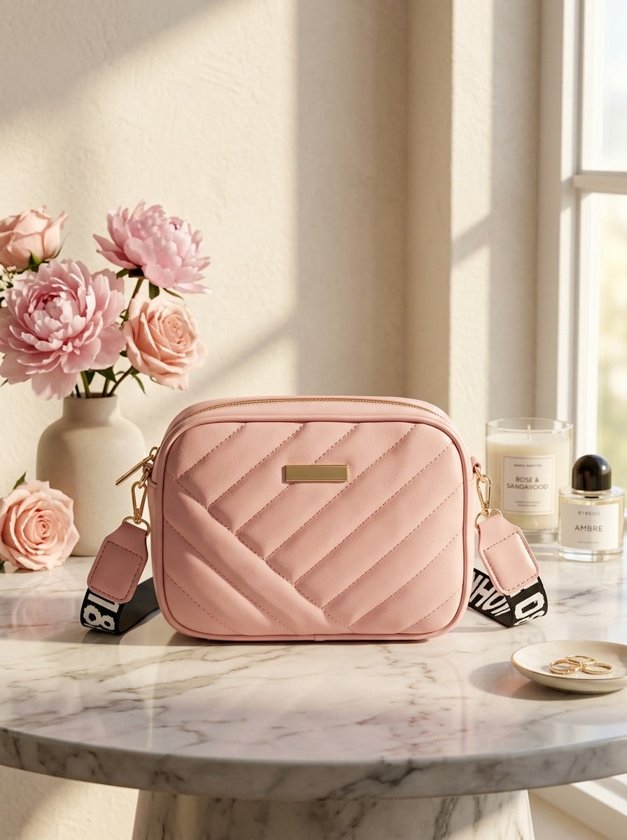 Elorina Luxe Crossbody Bag CAR1 Pink
