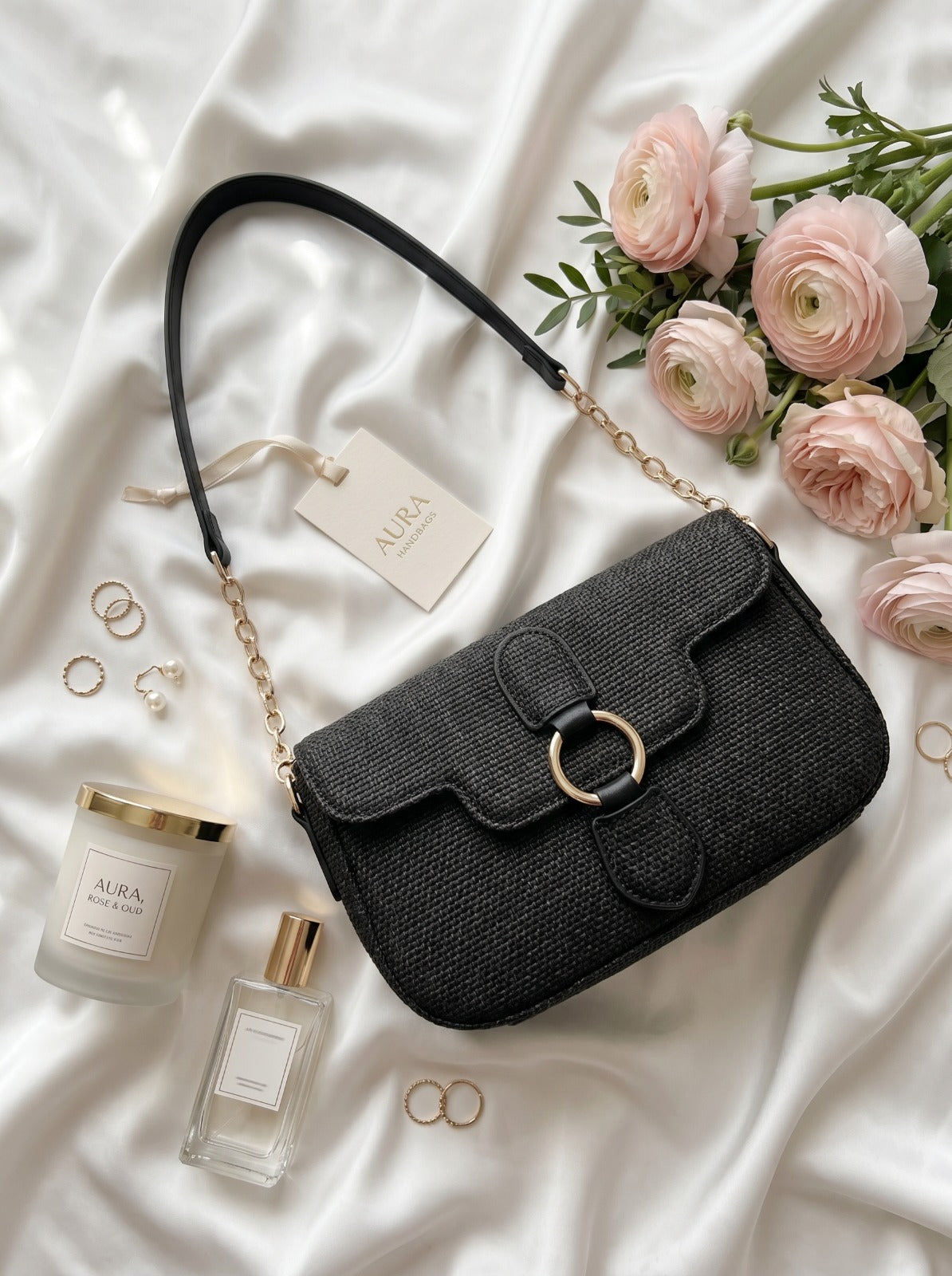 BM004 Shoulder Bag Black