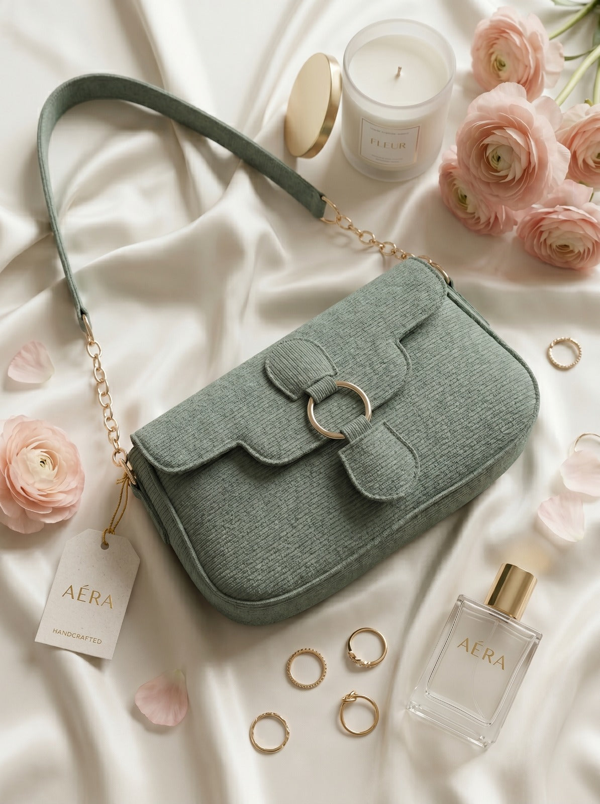 BM004 Shoulder Bag Green