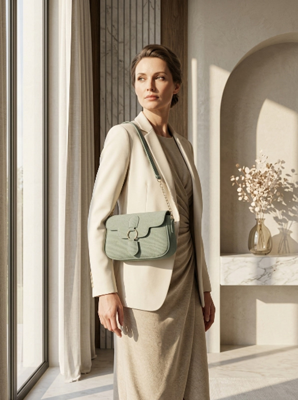 BM004 Shoulder Bag Green