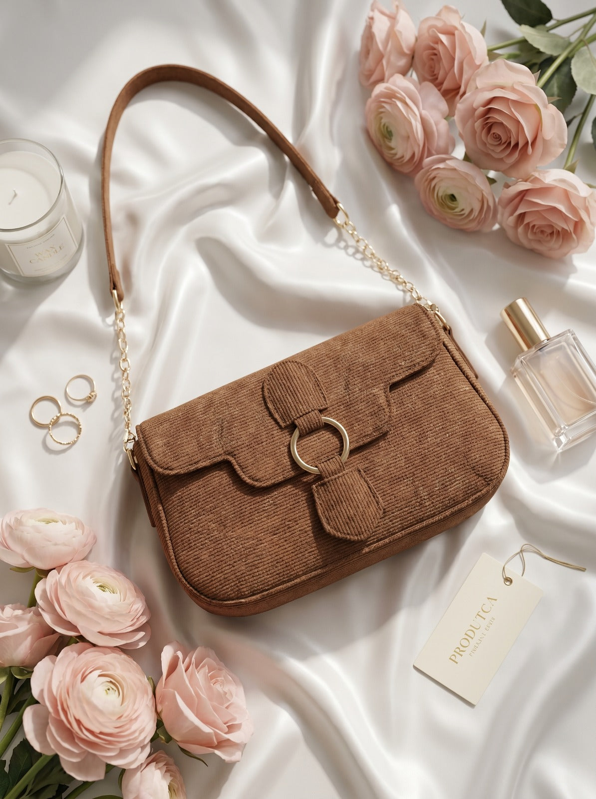 BM004 Shoulder Bag Camel