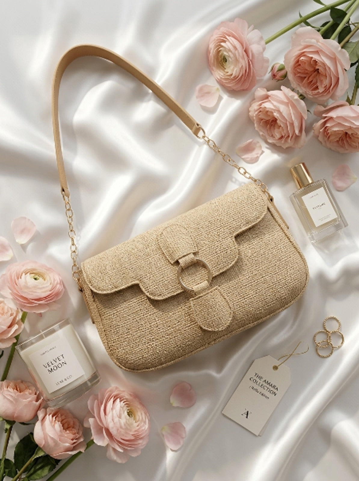 BM004 Shoulder Bag Beige