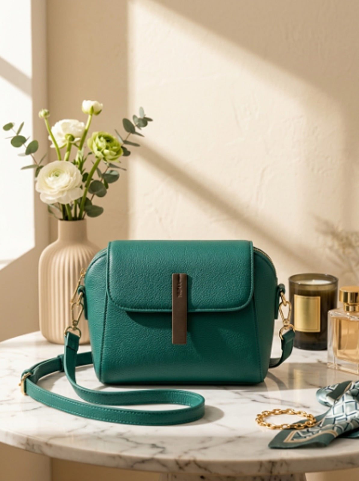 BM005 Crossbody Bag Green