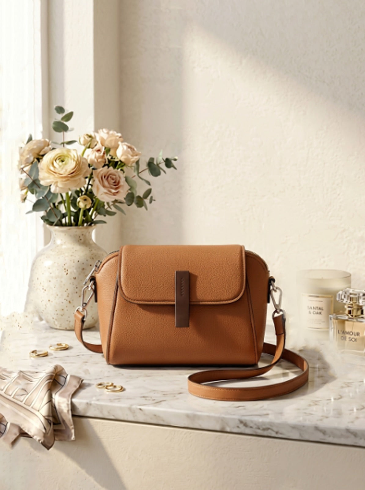 BM005 Crossbody Bag Camel