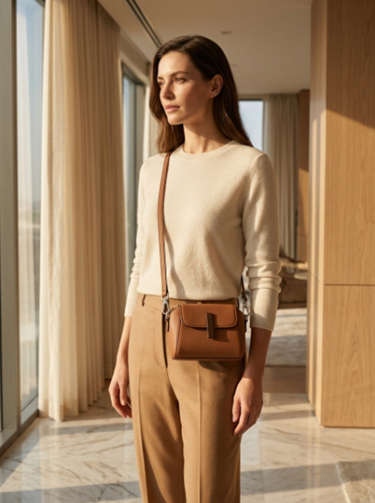 BM005 Crossbody Bag Camel