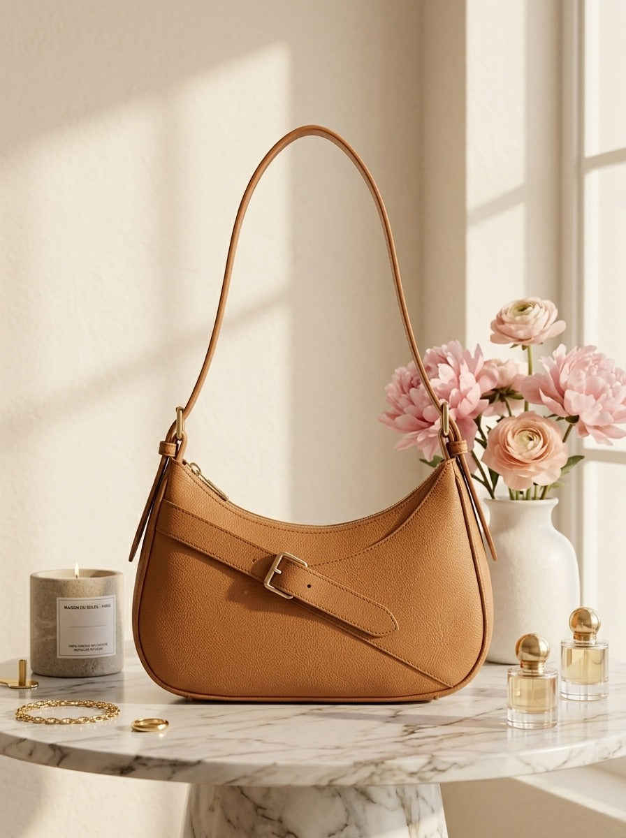 FA001 Shoulder Bag Camel