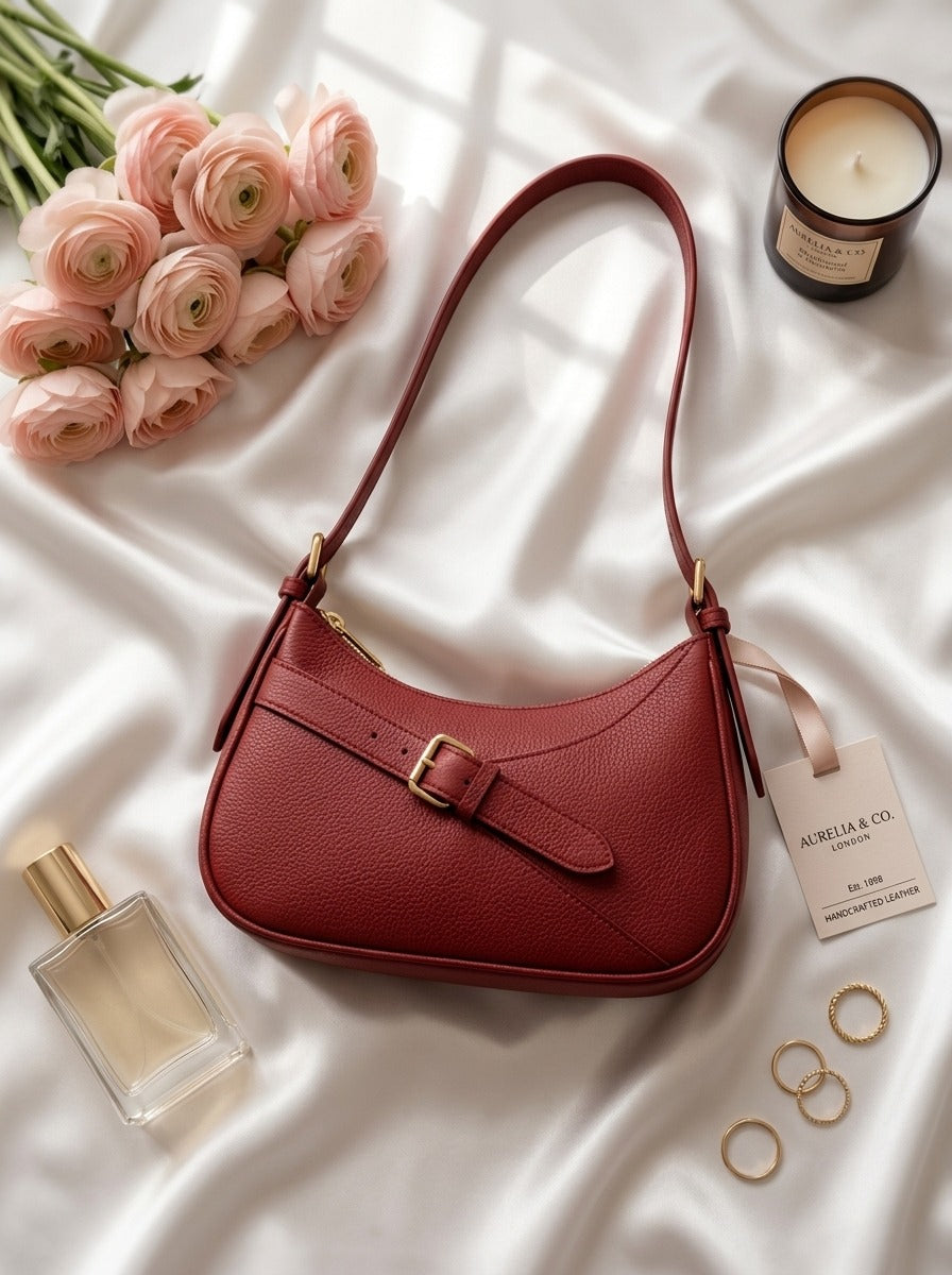 FA001 Shoulder Bag Maroon