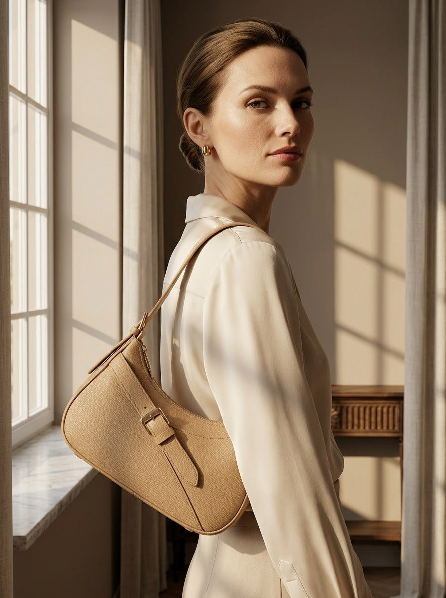 FA001 Shoulder Bag Beige
