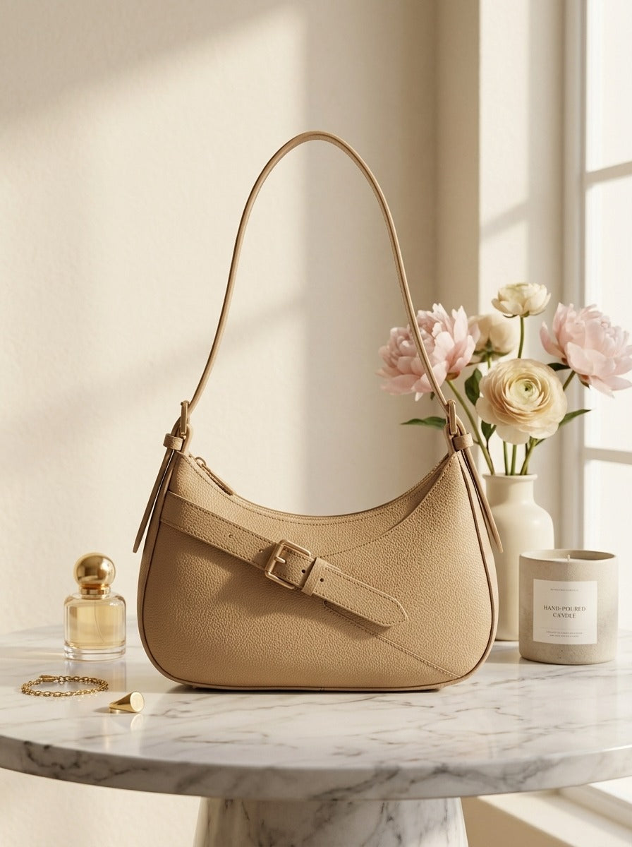 FA001 Shoulder Bag Beige