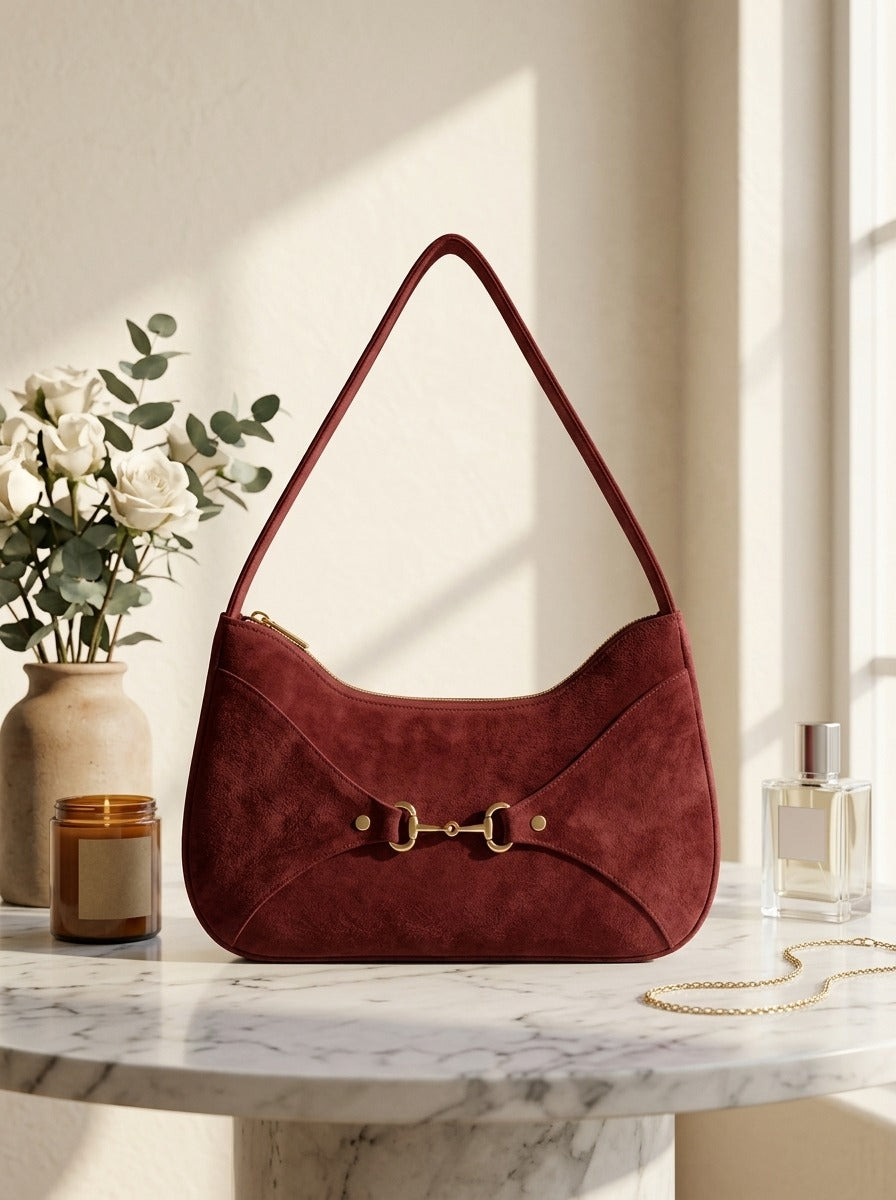 FA003 Shoulder Bag Maroon