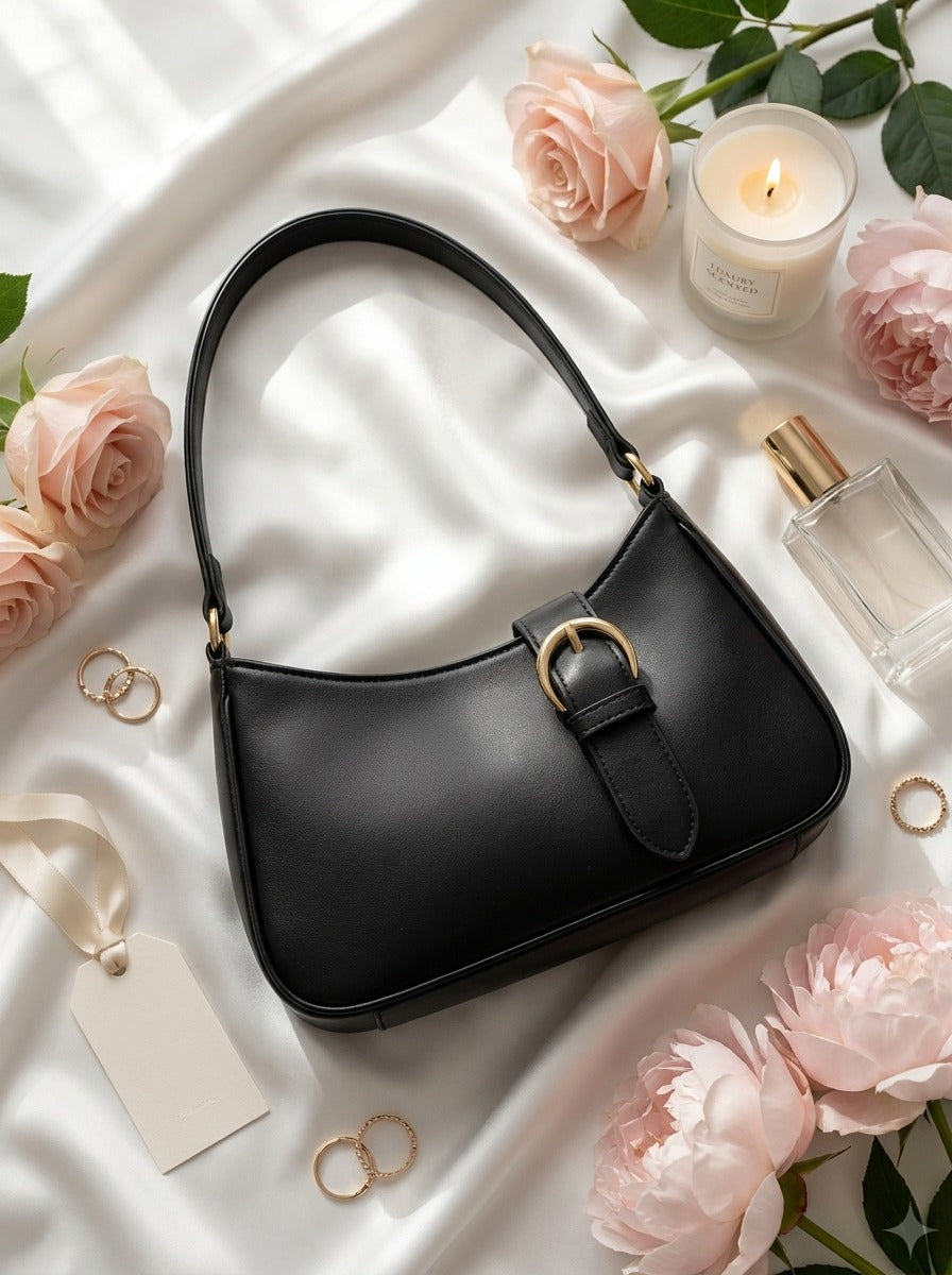 FA002 Shoulder Bag Black