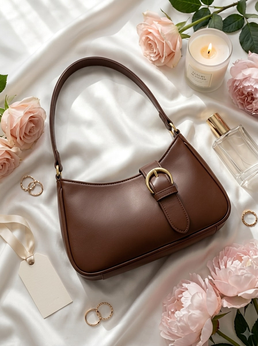 FA002 Shoulder Bag Brown