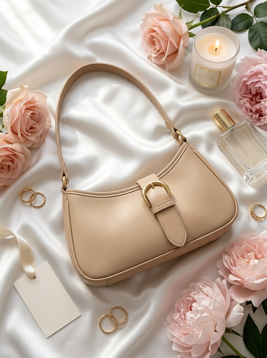 FA002 Shoulder Bag Beige
