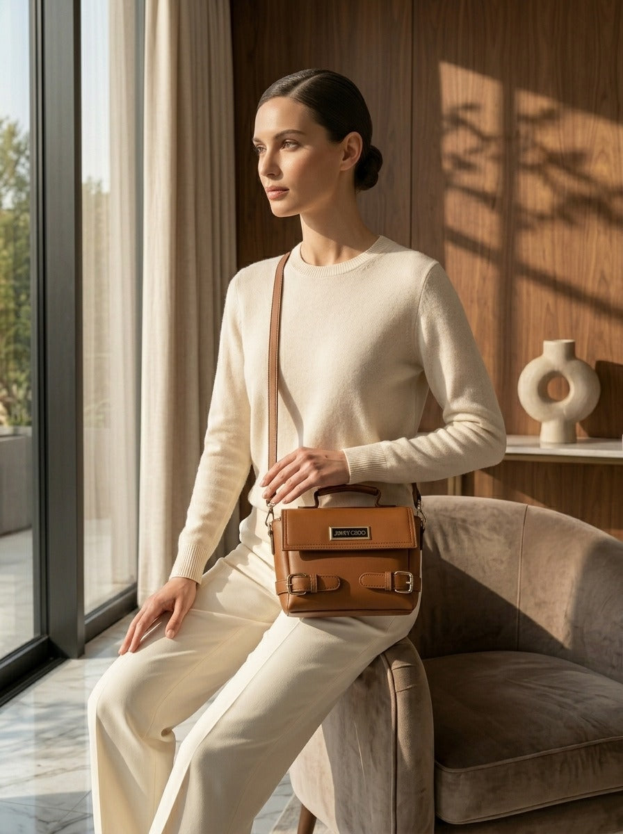 Kayla Crossbody Bag Brown