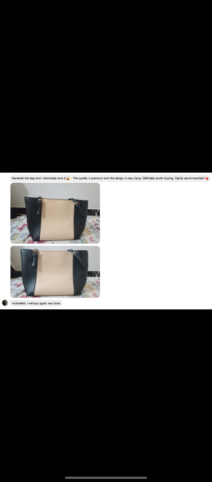 Customer review screenshot