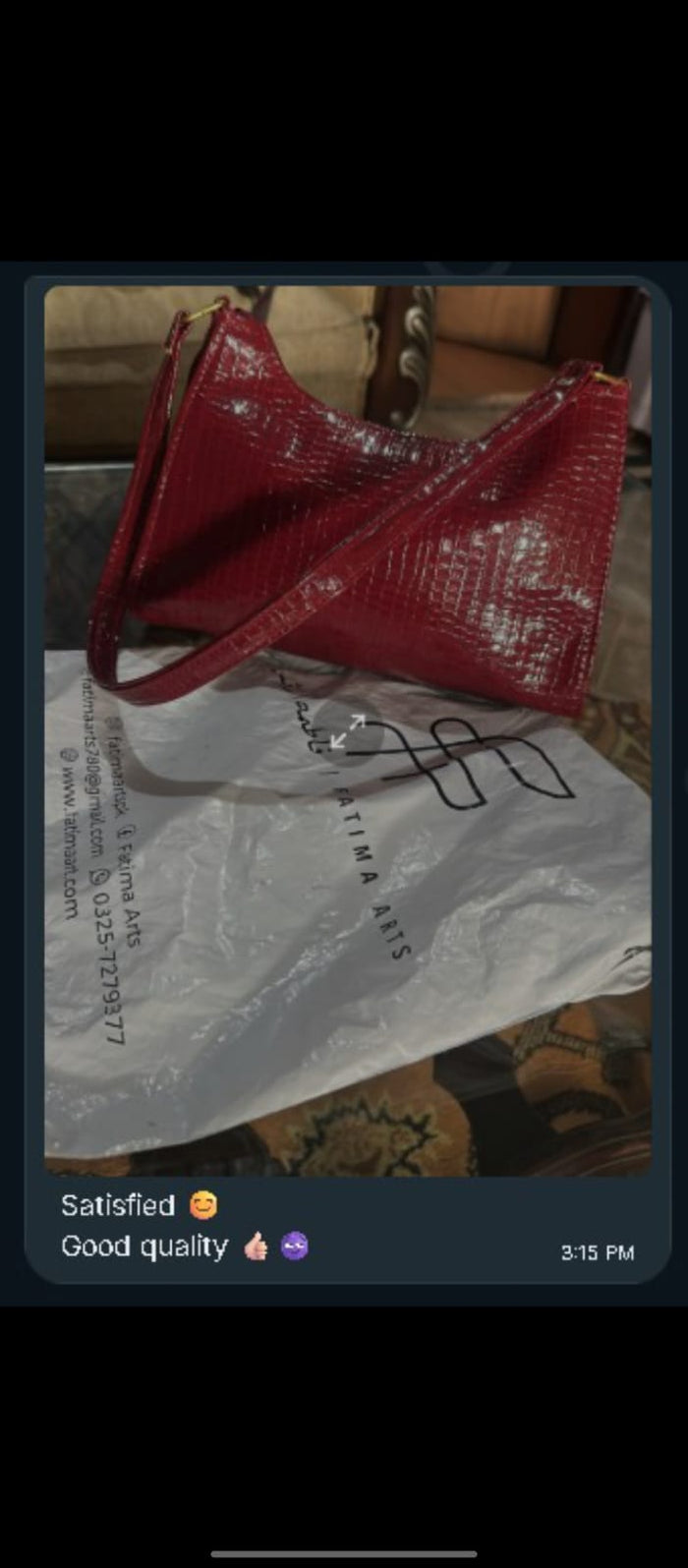 Customer review screenshot