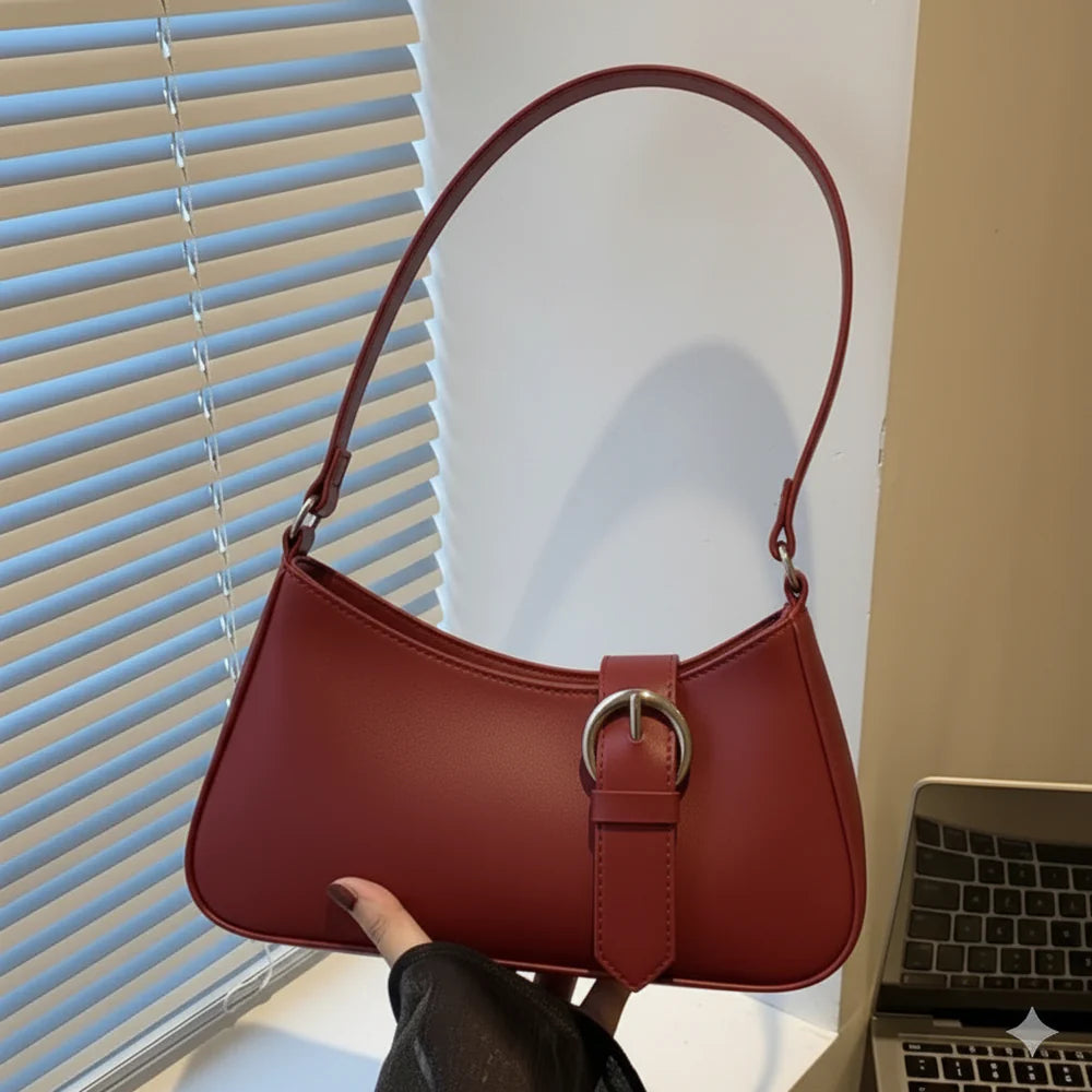 FA002 Shoulder Bag Maroon