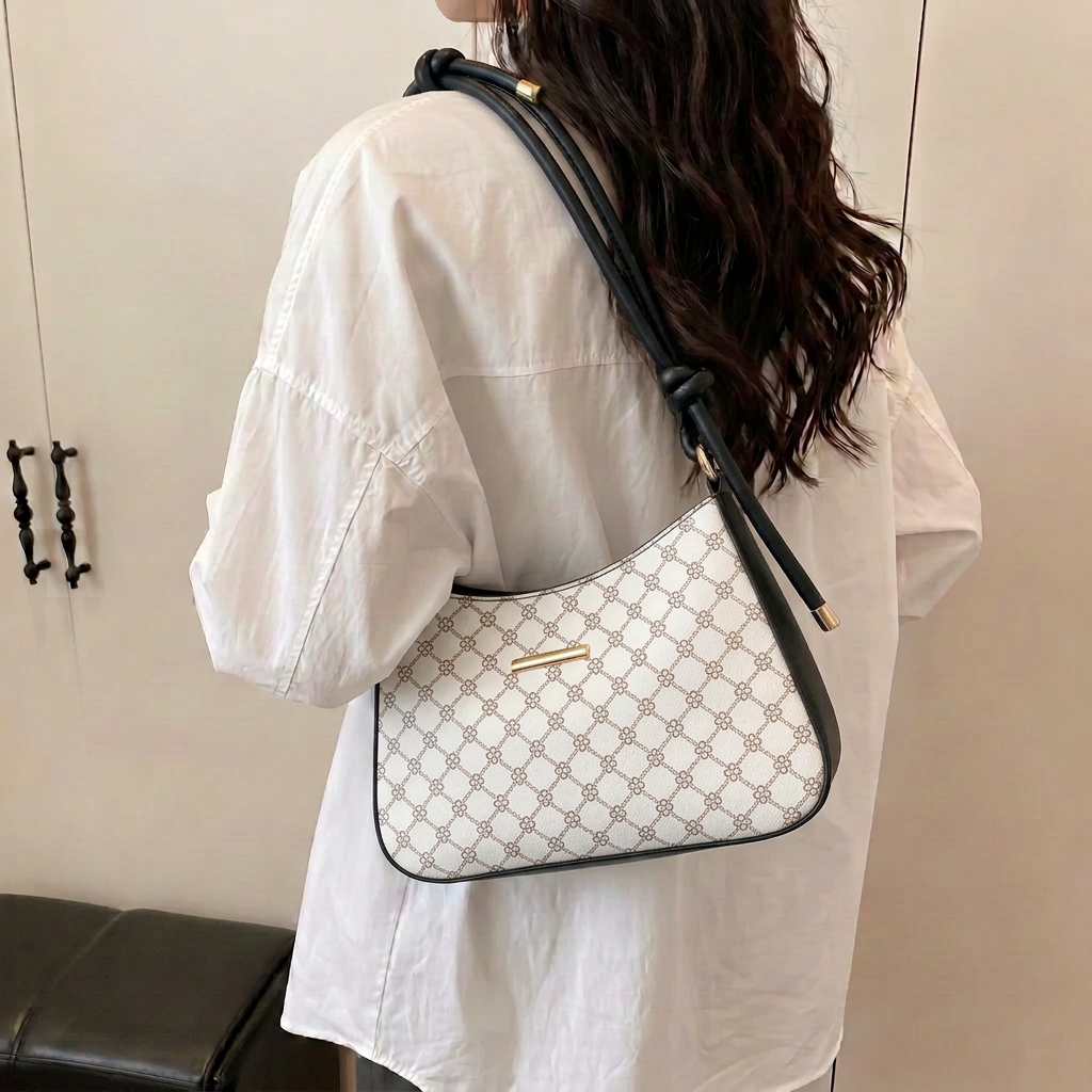 BM15 Shoulder Bag White