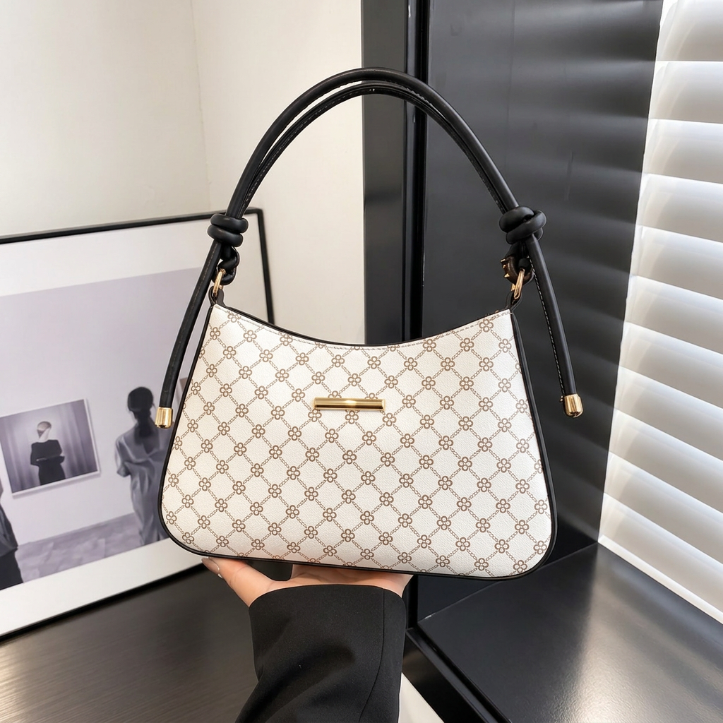 BM15 Shoulder Bag White