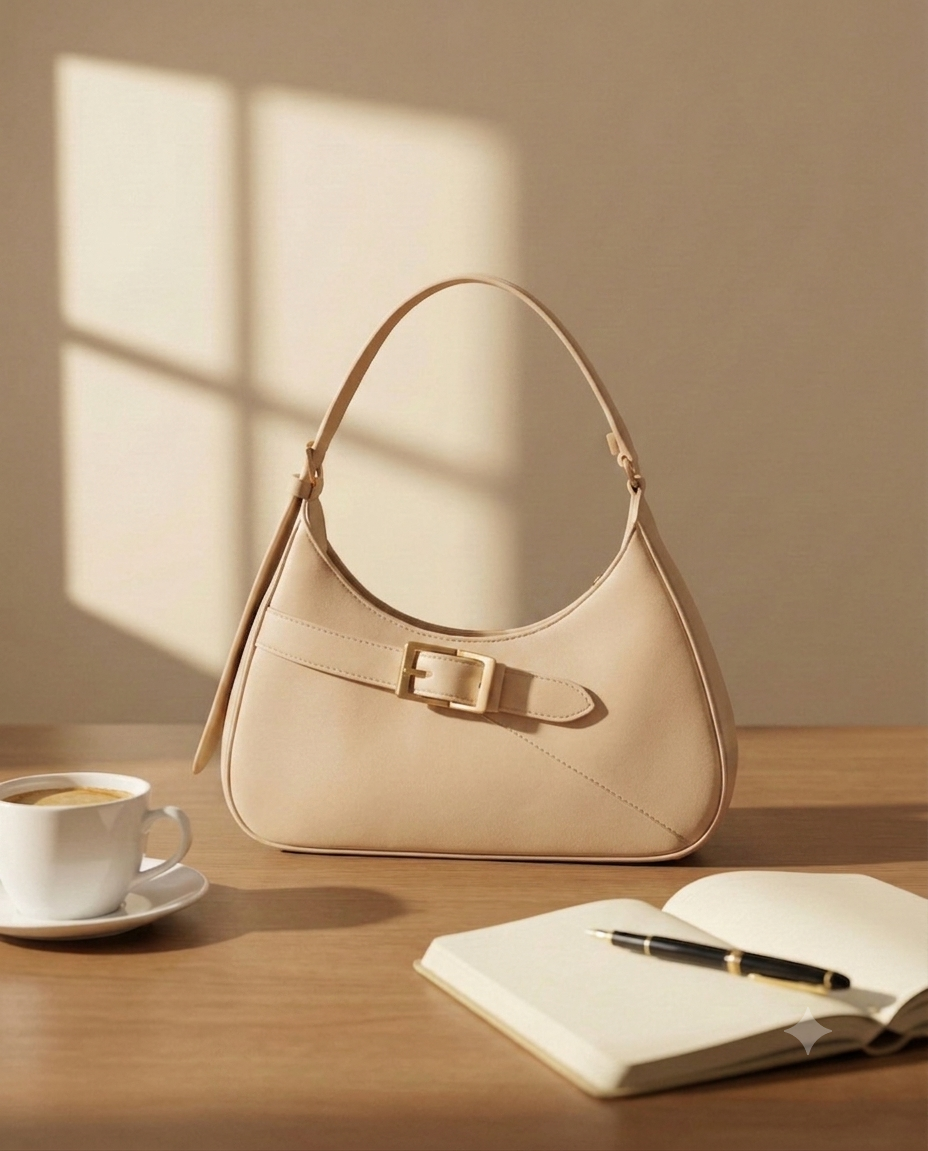 FA001 Shoulder Bag Beige