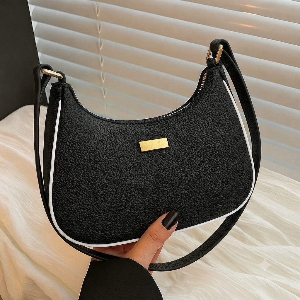 BM13 Shoulder Bag Black