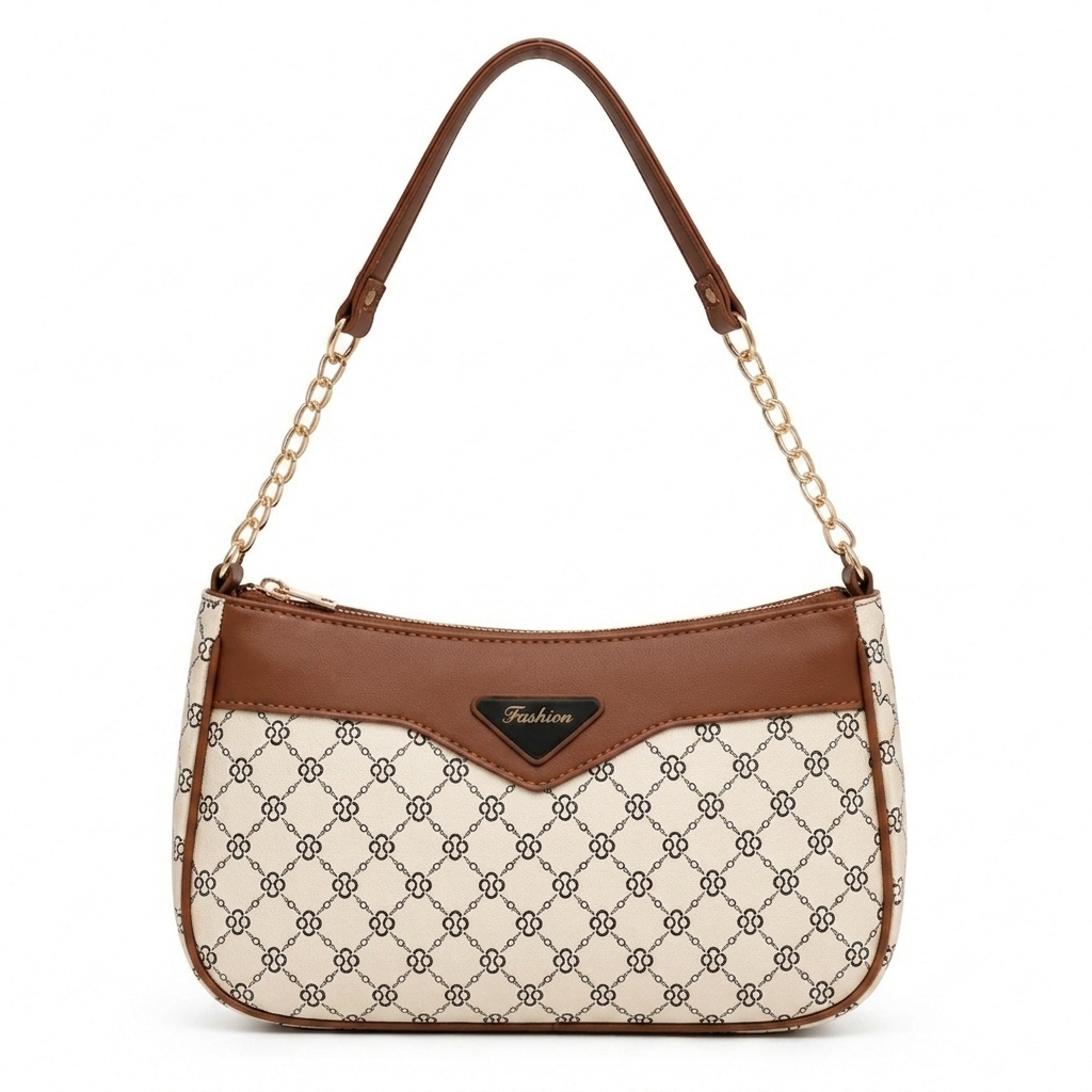 Inspire by CC Shoulder Bag Beige