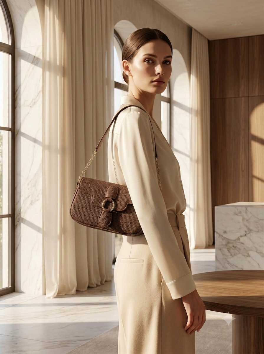 BM004 Shoulder Bag Coffee